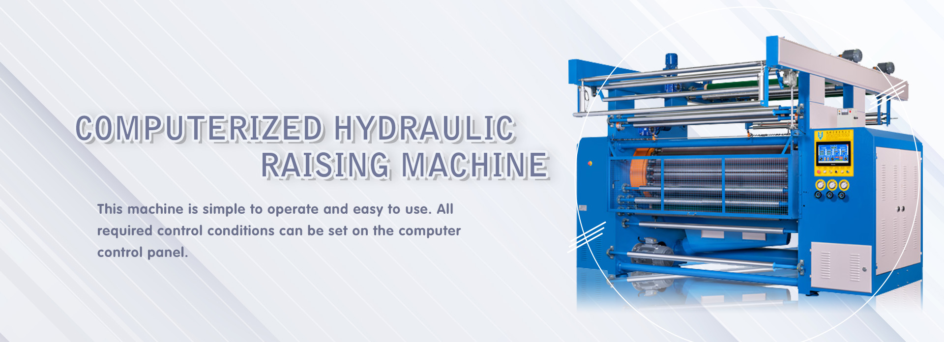 Computerized hydraulic raising machine